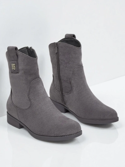 Bottines pour femmes en éco-daim Kelmoria