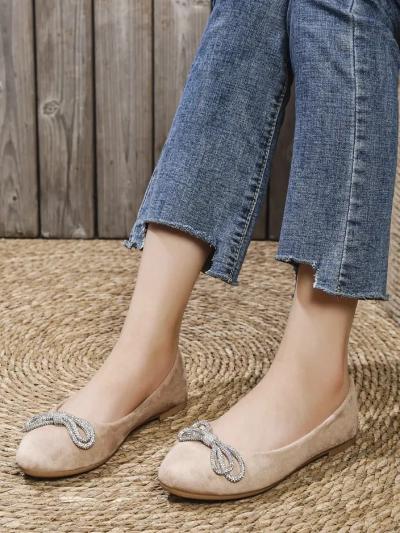 Royalfashion Ballerines Femme avec un nœud Ofelna