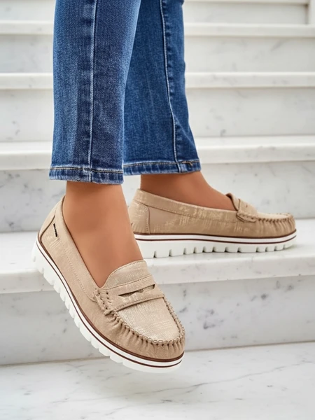 Mocassins en suède éco Royalfashion pour femmes Bellisse