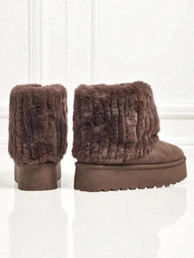 Bottes de neige pour femmes avec fourrure Irelle