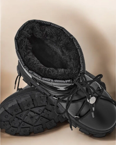 Royalfashion Bottes de neige pour femmes Focope