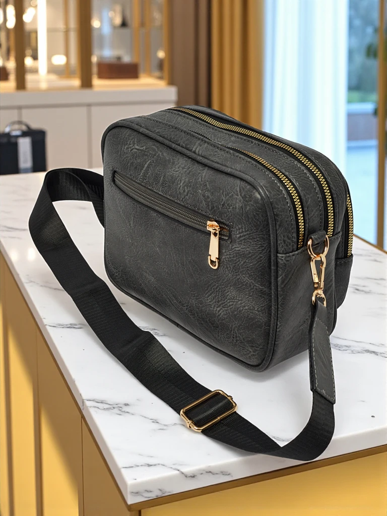 Petit sac à main pour femme en cuir écologique Hidden Thorn