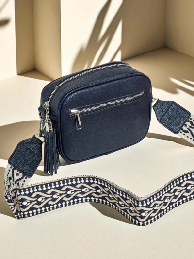 Royalfashion Petit sac à main pour femme en cuir écologique Calista Verde