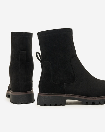 Royalfashion Bottes Gebimma pour femme en éco-suède