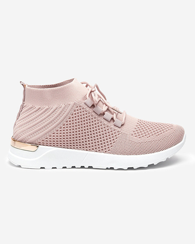 Chaussures de sport en tissu rose Bamggy pour femmes - Chaussures