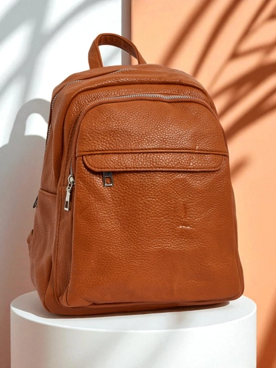 Royalfashion Sac à dos pour femmes en cuir écologique Evelin Day