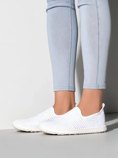 Royalfashion Chaussures de sport à enfiler pour femmes Ollabes