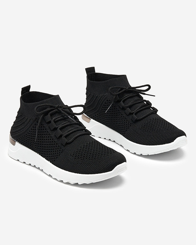 Nero Elegante Baskets de Sport pour Femmes