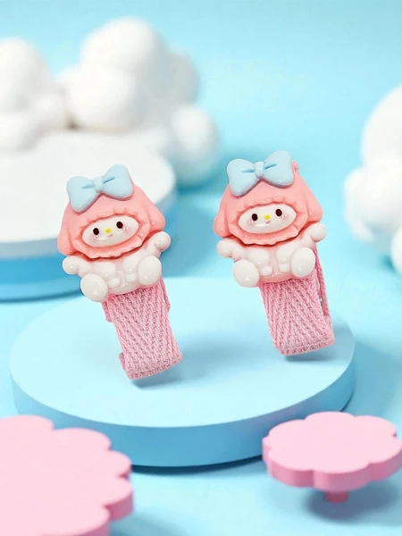 Jolies barrettes pour enfants avec un animal