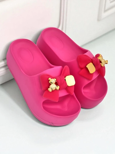 Tongs en caoutchouc pour femmes Royalfashion avec nœud décoratif Alday