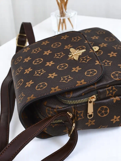 Royalfashion Square sac à main imprimé en similicuir écologique