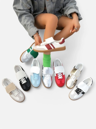 Royalfashion Baskets de Sport Femme Ensire