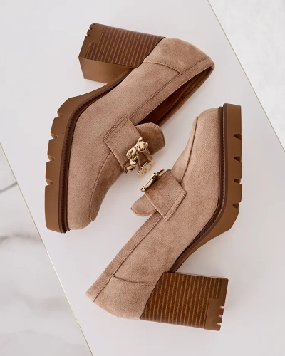 Royalfashion Mocassins pour femme sur tige Nezii