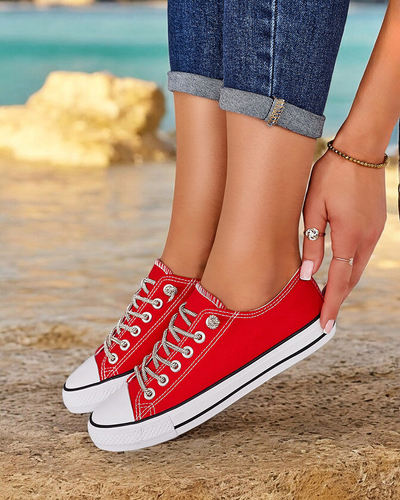 Royalfashion Baskets pour femmes avec lacets décoratifs Timi