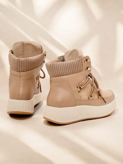 Royalfashion Bottes de neige pour femmes Dasendas