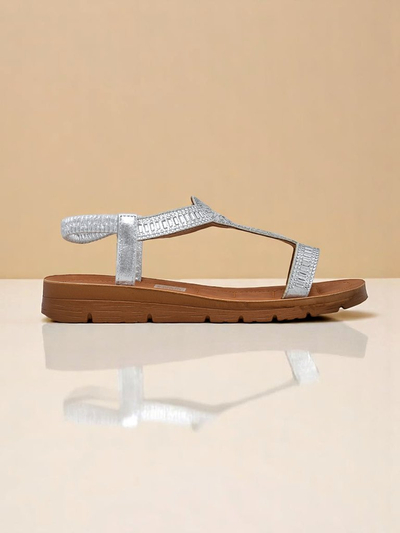 Sandales Royalfashion pour femmes avec brides décoratives Ava Shine