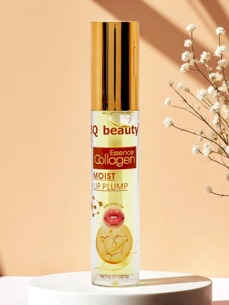 3Q Beauty Huile à lèvres hydratante au collagène