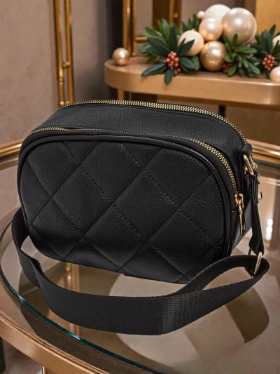 Petit sac à main matelassé pour femmes en cuir écologique Connere