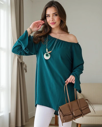 Blouse pour femmes Royalfashion a'la espagnole avec volants