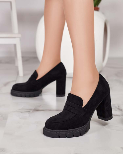 Royalfashion Chaussures à talons hauts pour femmes Sluppe