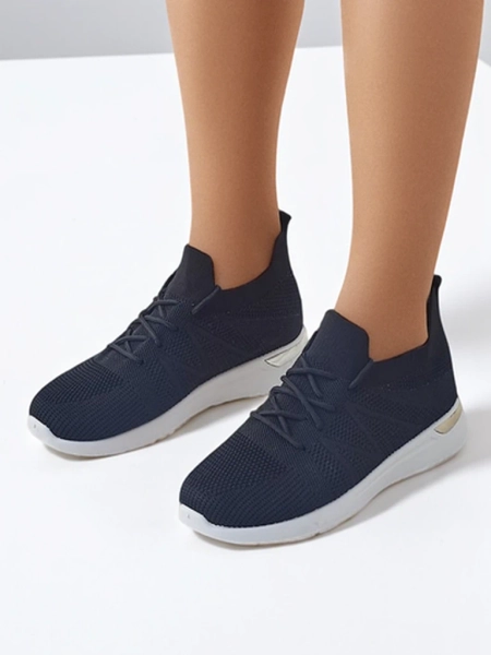 Royalfashion Chaussures de sport en tissu pour femmes Intérieur