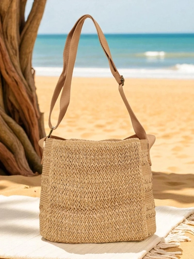 Royalfashion Grand sac en paille pour femmes Nysa Ariadne