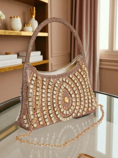 Royalfashion Pochette pour femme avec zircons Sova Glint