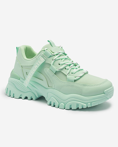Menthe Chaussures de sport pour femmes Evilpo- Footwear