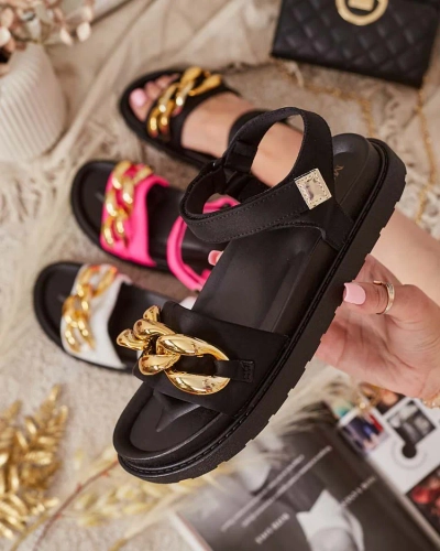 Royalfashion Sandales à chaîne Orette pour femme