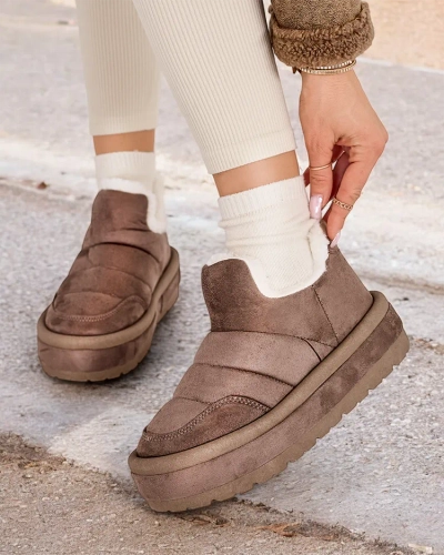 Royalfashion Femmes Zoeno bottes courtes a'la bottes de neige