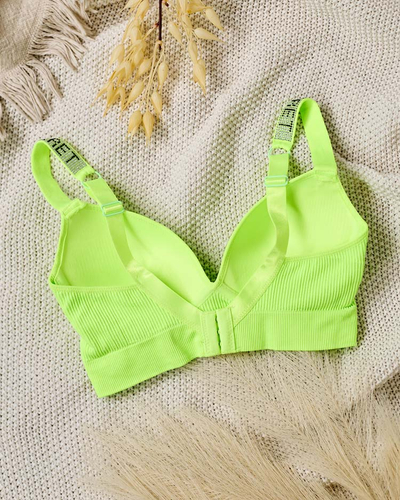 Royalfashion Soutien-gorge côtelé pour femme