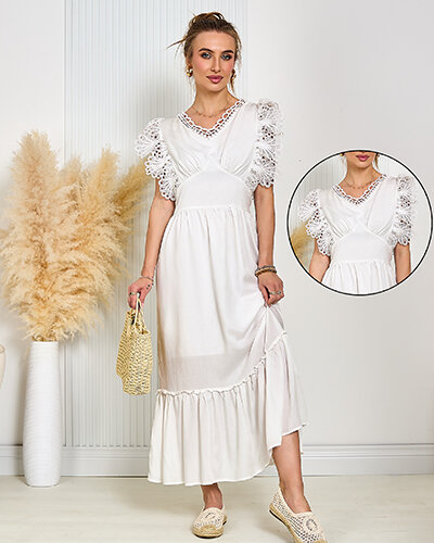 Royalfashion Robe midi pour femme