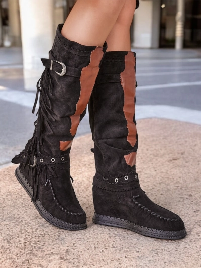 Bottes compensées pour femmes Royalfashion Geroses