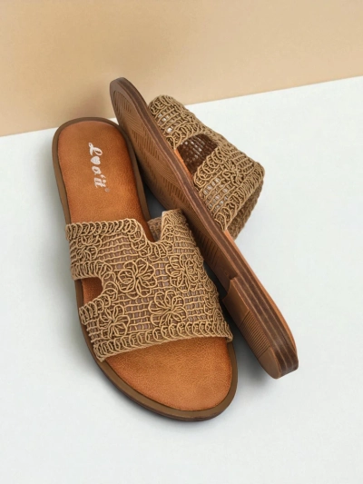 Rpyalfashion Sandales pour femmes avec une bride décorative Braida