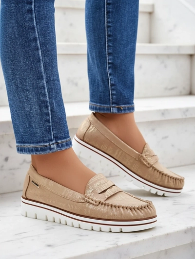 Mocassins en suède éco Royalfashion pour femmes Bellisse
