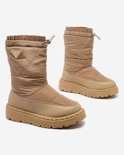 Royalfashion Bottes de neige pour femmes Yoppella