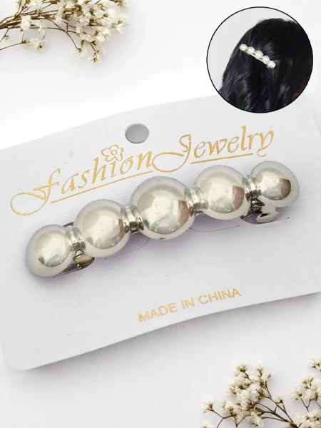 Royalfashion Pince à Cheveux Perlée Claw