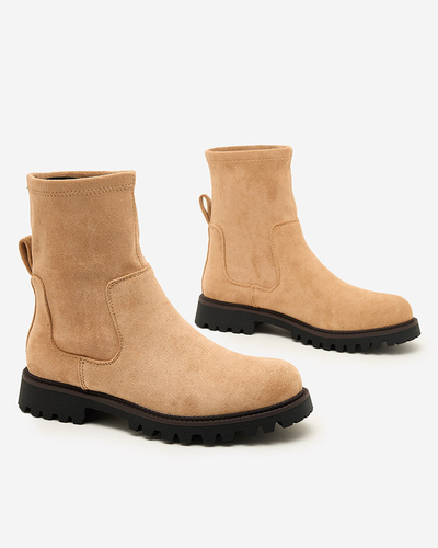 Royalfashion Bottes Gebimma pour femme en éco-suède