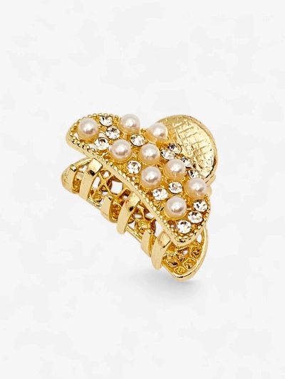 Royalfashion Pince à cheveux avec perles PearlWhisper