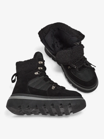 Bottines pour Femmes Aurora Noires en Cuir Élégantes pour l'Automne