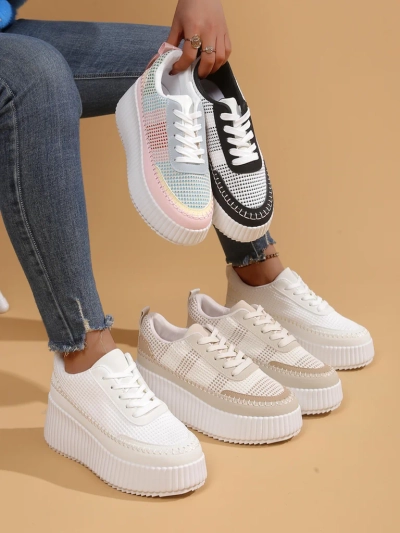 Baskets plateforme pour femmes Royalfashion Siserra