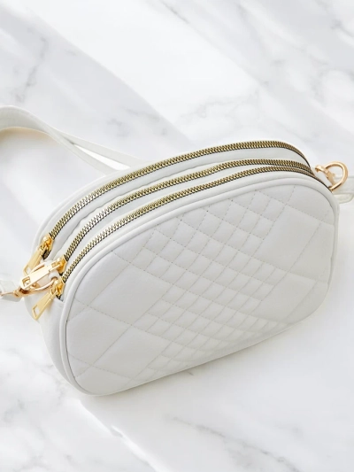 Sac à main ovale petit pour femmes en éco-cuir
