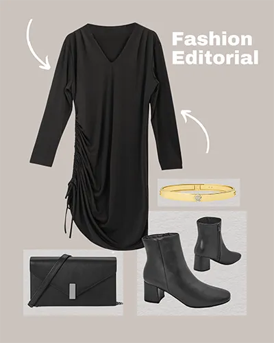 Robe longue de femme de la mode royale avec fronces