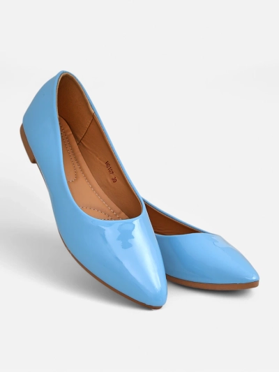 Royalfashion Ballerines en cuir verni pour femmes Aramiese