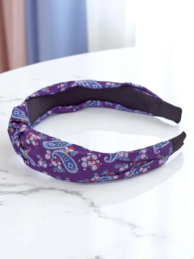 Royalfashion Molly Serre-tête Tressé à Motif Twist