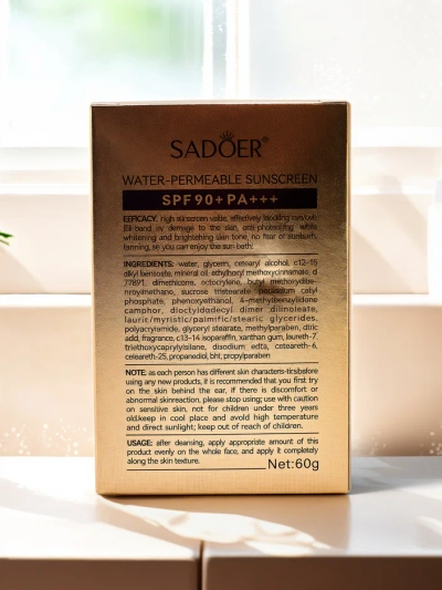 SADOER Crème Solaire 90 SPF 60g