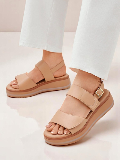 Sandales Royalfashion pour femmes avec une semelle Tulipe plus épaisse