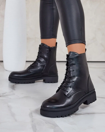 Royalfashion Bottes à lacets Bumalo pour femme