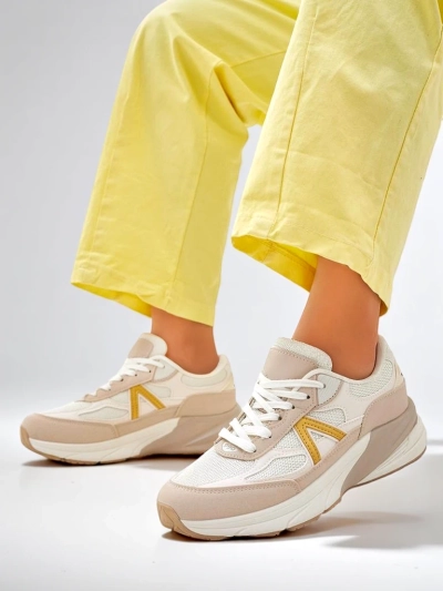Royalfashion Baskets de sport pour femmes sur une semelle plus épaisse Moderax