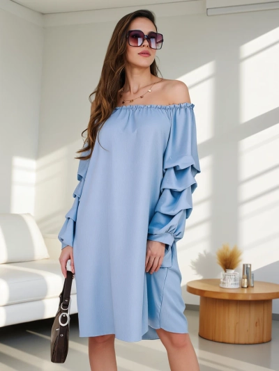 Robe femme Royalfashion Smooth a'la Espagnole avec volants